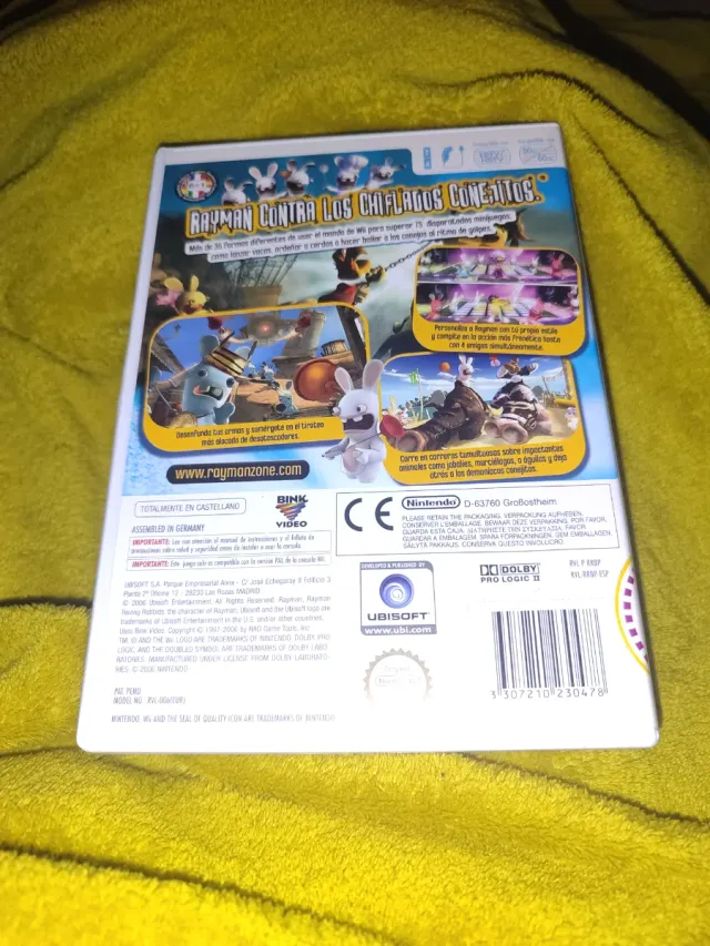 Rayman Raving Rabbids Wii