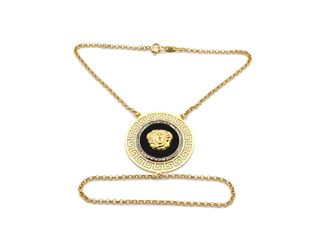 manita oro 18k con circonita,onix