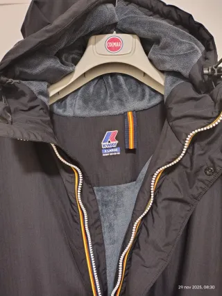 Giubbotto K-Way uomo nero