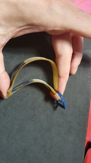 3 cinturino Swatch usati con gomma OK