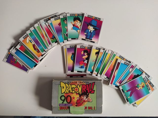 Caja Cartas Dragon Ball y Dragon Ball Z