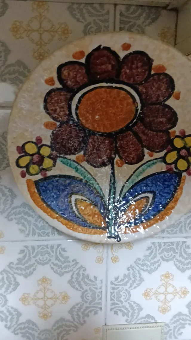 Lote platos decorativos frutas