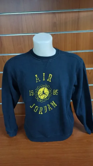 Felpa Air Jordan Blu Giallo