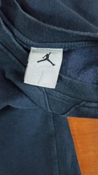 Felpa Air Jordan Blu Giallo