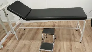 Pack: camilla,negatoscopio,mesa de cristal