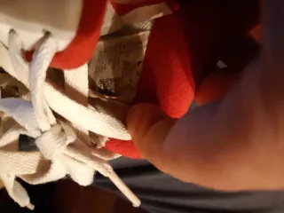 Zapatillas Nike Air Force 1 Blancas Rojas