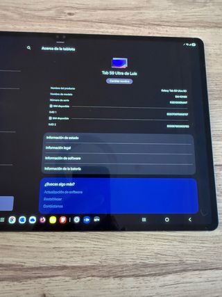 Samsung Galaxy Tab S9 Ultra 5G Negro