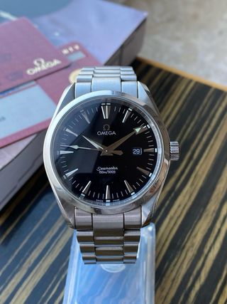 Omega Seamaster Aquaterra 39mm Cuarzo Negro