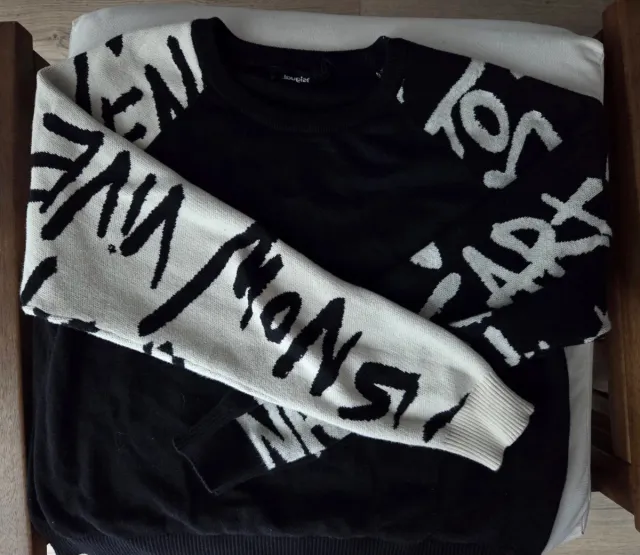 Jersey Desigual Negro y Blanco