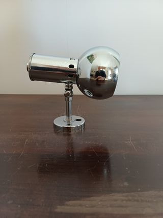 Lampada applique cromata da parete