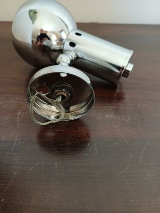 Lampada applique cromata da parete