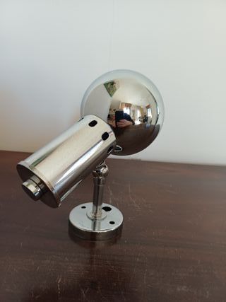 Lampada applique cromata da parete