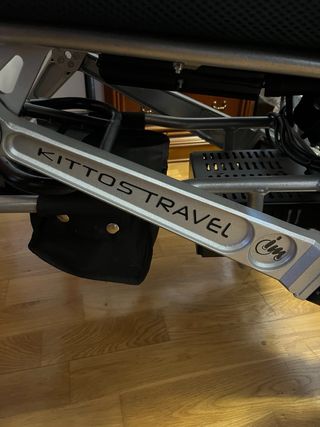 Silla de ruedas eléctrica plegable