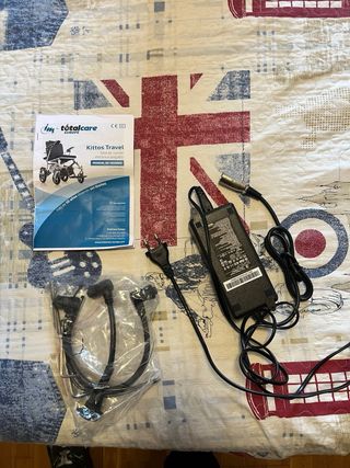 Silla de ruedas eléctrica plegable