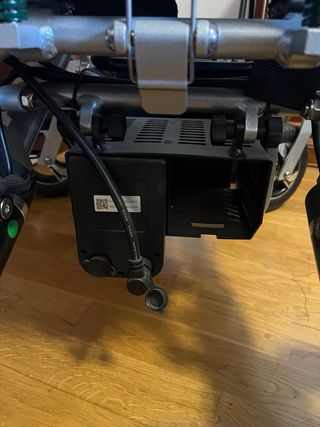 Silla de ruedas eléctrica plegable