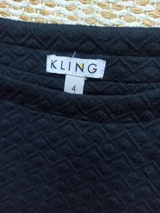 Vestido Kling azul marino