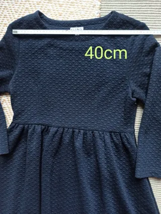 Vestido Kling azul marino