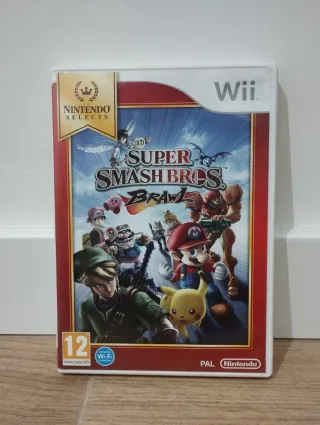 Súper Smash Bros Brawl original para Nintendo wii.
