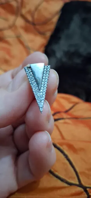 Pendientes Triángulo Plata 925