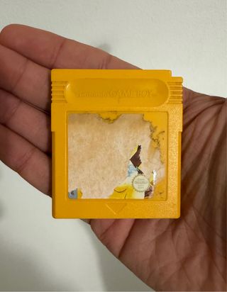 Pokemon Giallo Nintendo Game Boy