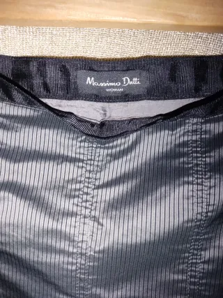 Conjunto de vestir suéter y falda tablas talla 42