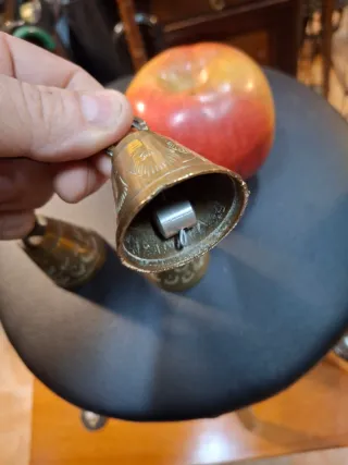 Campane antiche in ottone (3 unità)