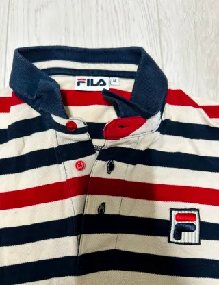 Polo Fila a righe Uomo Taglia m