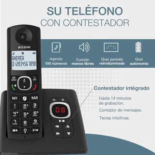ALCATEL F530 Voice Trío - Telefono cordless DECT