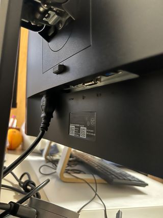 Pantalla Ordenador Dell Negra