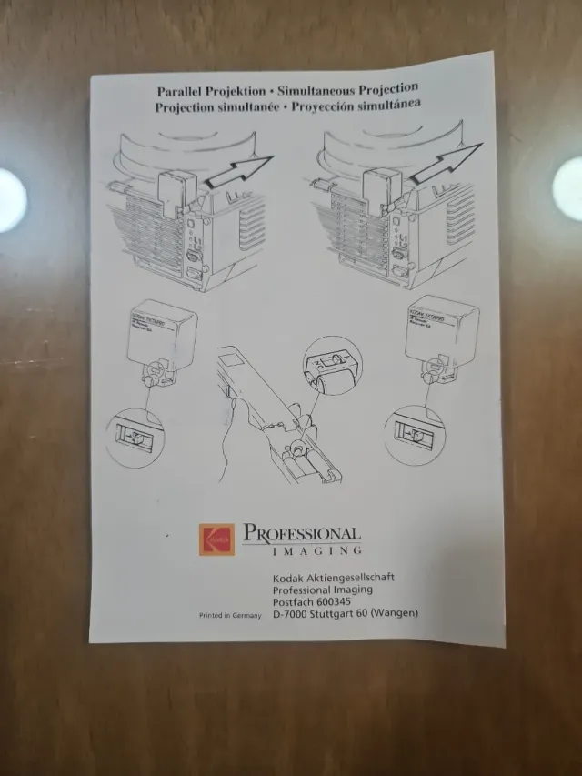 Receptor IR Kodak Ektapro RA