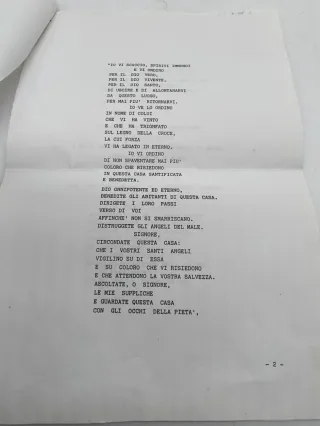 Cimelio Papa Wojtyla Esorcismo Reliquia UNICA