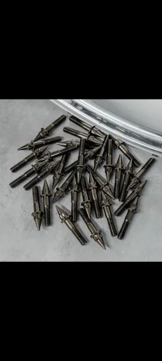 Tornillos BBS Spike Negro