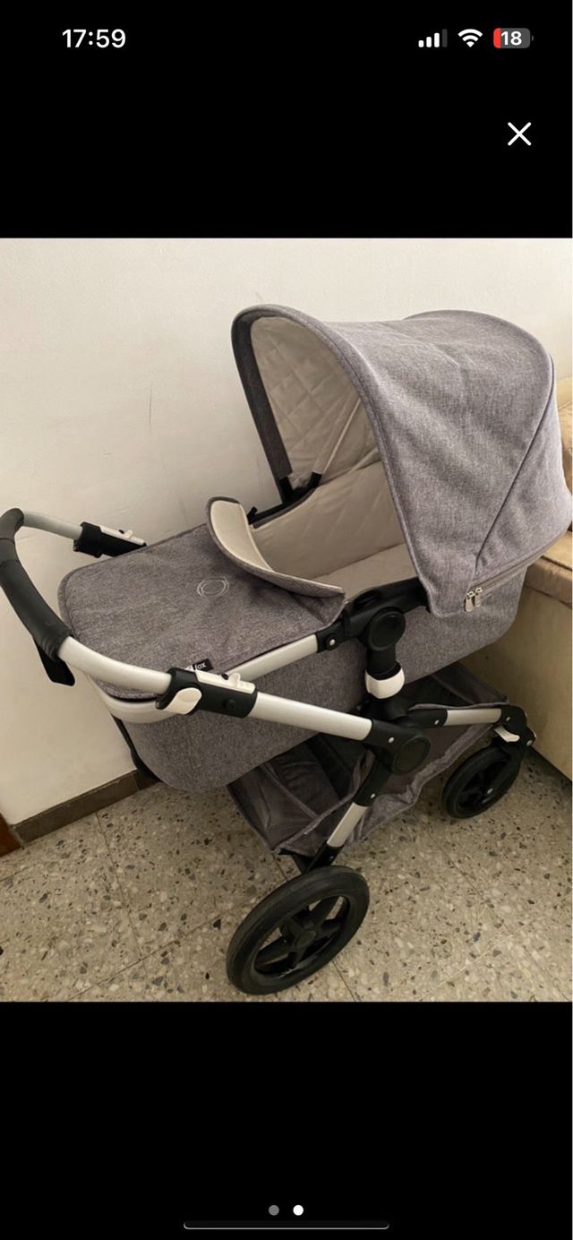 Carrito de bebé bugaboo prácticamente nuevo