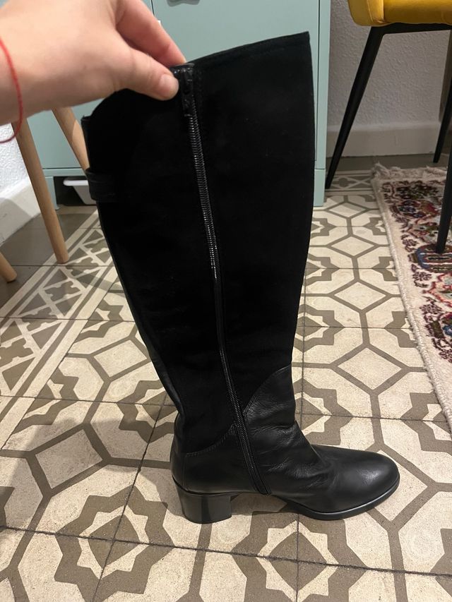 Botas altas invierno negras