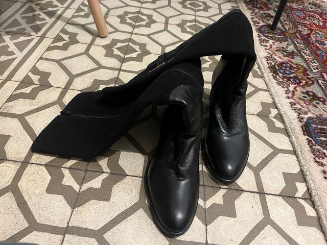 Botas altas invierno negras