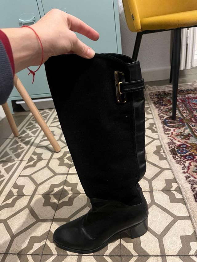 Botas altas invierno negras