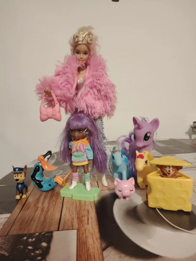 Lote Juguetes Niña Barbie, Pony, Paw Patrol