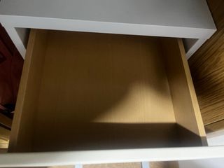 Cama 90 con cabecero, colchón y mesilla con 2 cajo