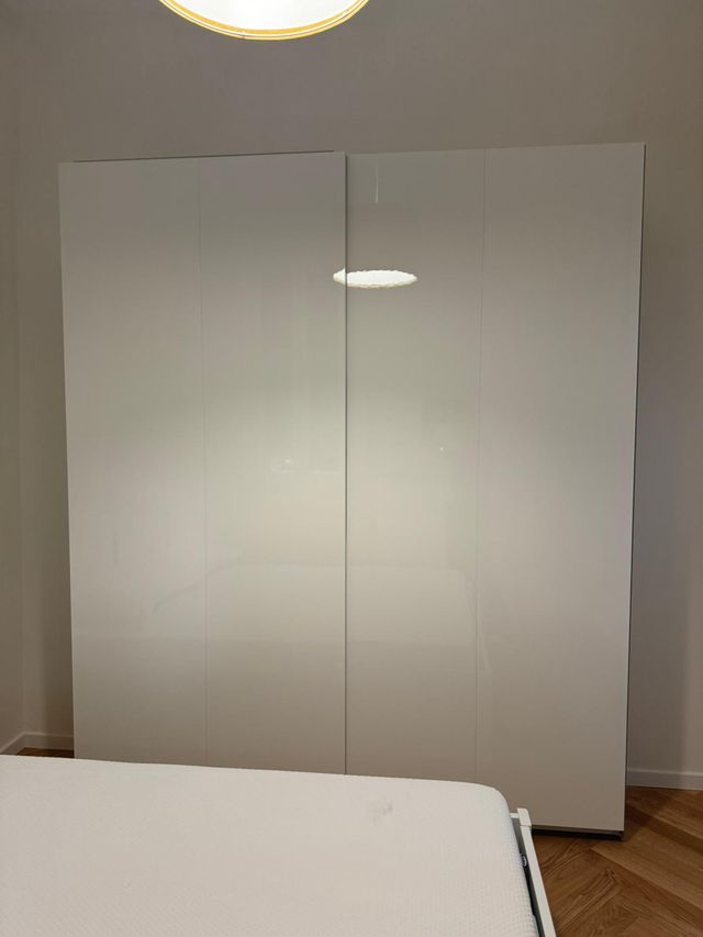 Armadio bianco lucido 4 stagioni