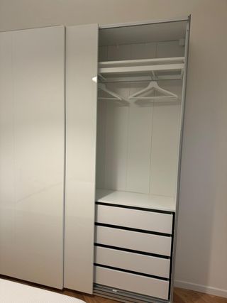 Armadio bianco lucido 4 stagioni