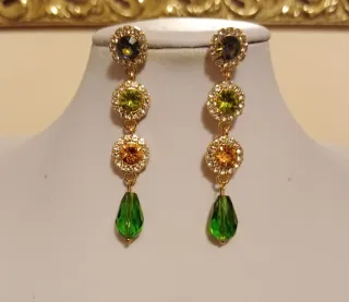 Parure con croce gioiello