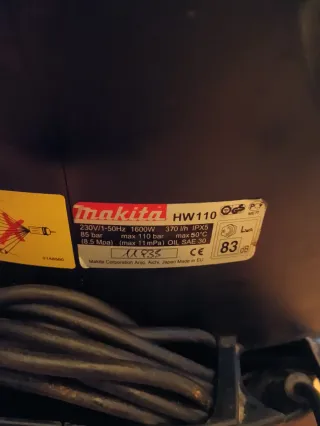 Hidrolimpiadora Makita HW 110