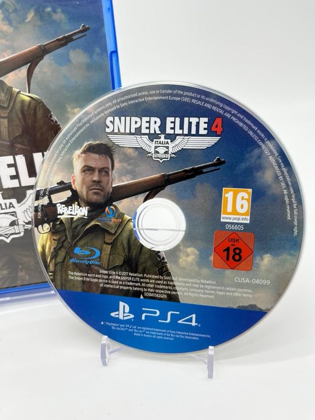 Sniper Elite 4 PS4 Italia - Gioco e Disco