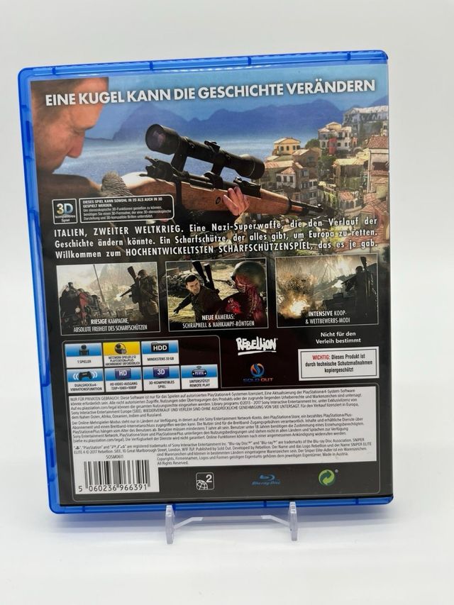 Sniper Elite 4 PS4 Italia - Gioco e Disco