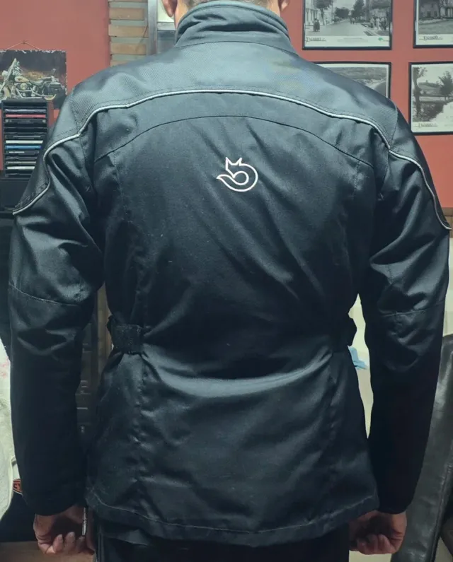 Chaqueta Cordura Negra Protecciones Mujer