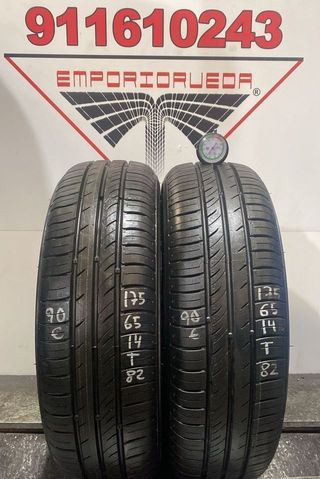 175 65 14 T KUMHO RUEDA AL 90% DE VIDA UTIL