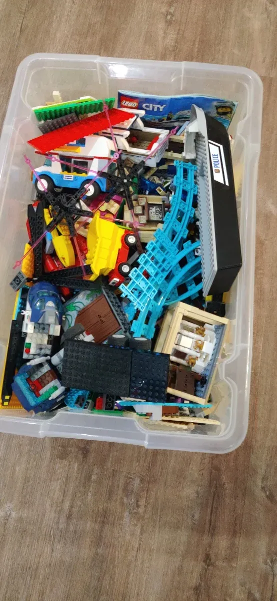 Caja de piezas de Lego 12kg