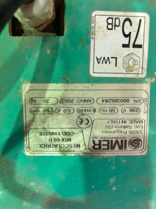 Batidora para capazo