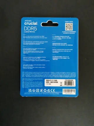 Crucial DDR5 32 GB 2x16 GB 5600 MHz