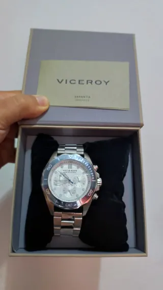 ✅OFERTA!Reloj Viceroy Cronógrafo  Nuevo